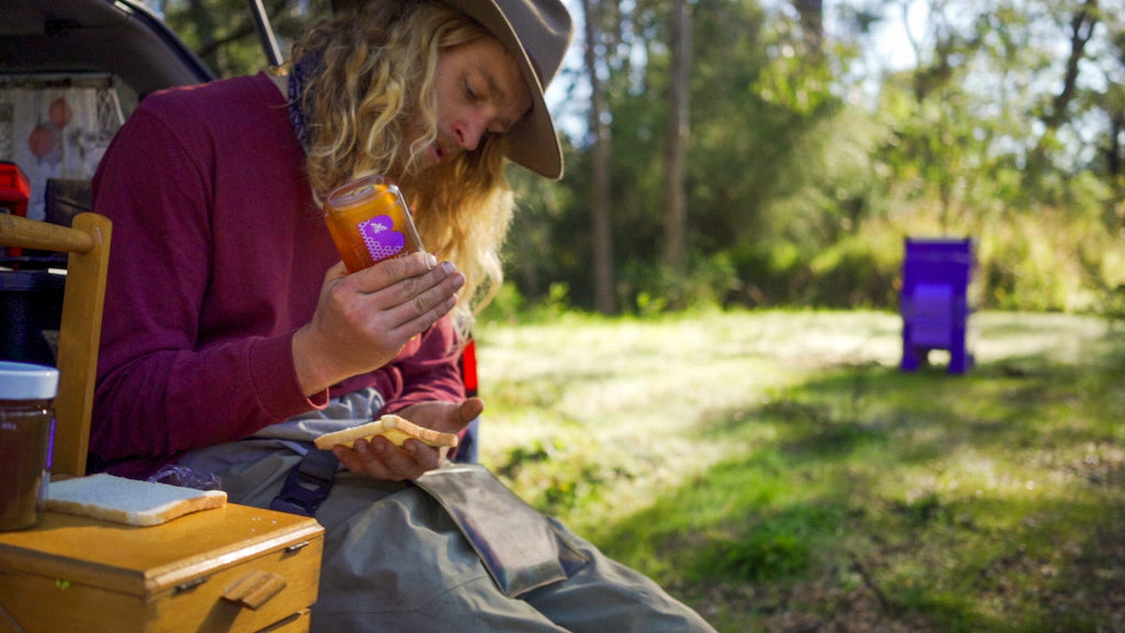 Bhoney launches in Australian retail honey market with Hi-Tech varroa mite protection project.