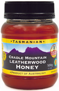 Genuine Tasmanian cradle mountain leatherwood honey