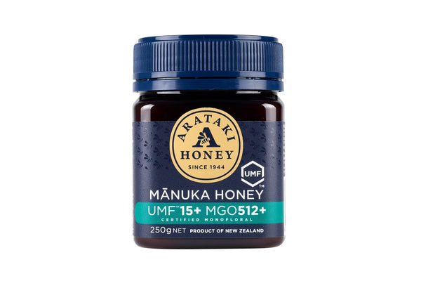 Manuka honey ( UMF™ 15+ MGO 512+ ) Arataki NZ