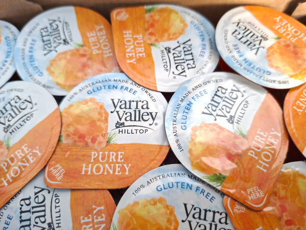 Yarra Valley honey portions, 16gms cups