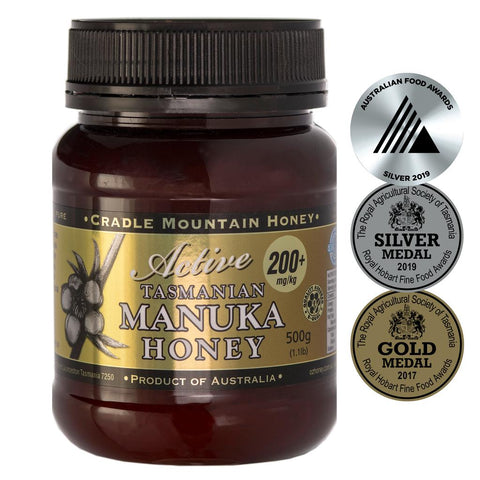 Manuka honey, 200+, Cradle Mountain, 500gms