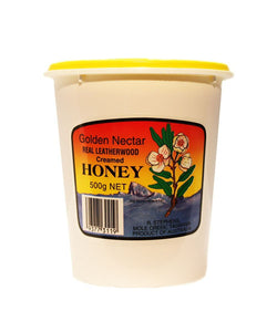 R  Stephens creamed leatherwood honey, 500gms