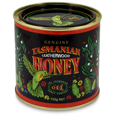 Tasmanian leatherwood honey, 750gms tin