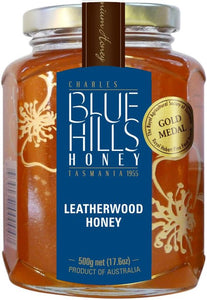 Leatherwood honey, Blue Hills, 500gms