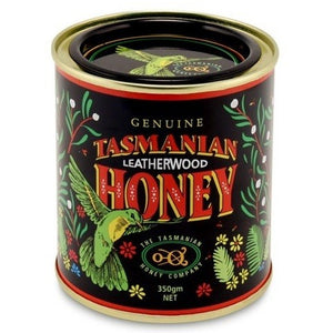 Tasmanian Honey Company leatherwood honey, 350gms tin