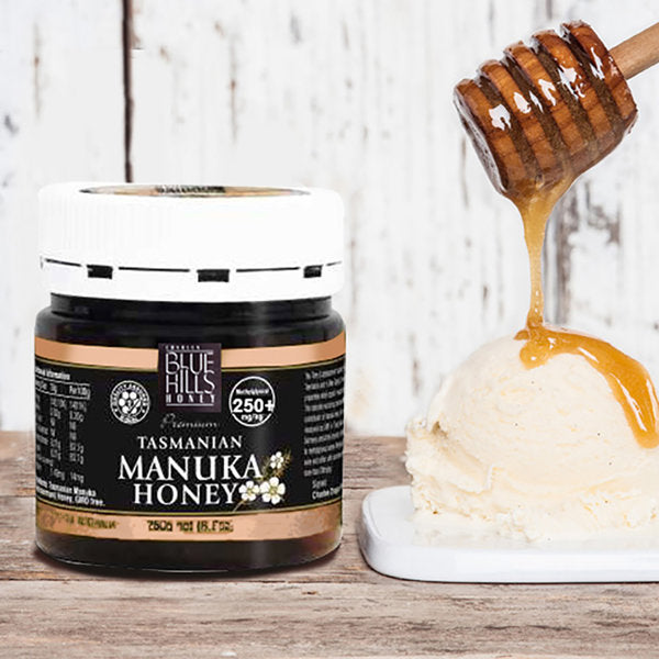 Manuka honey (250+), Blue Hills, Tasmanian,
