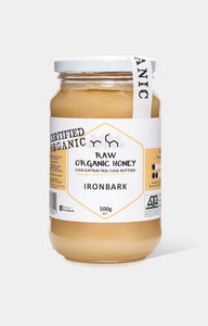 Raw Organic Ironbark honey, 500gms
