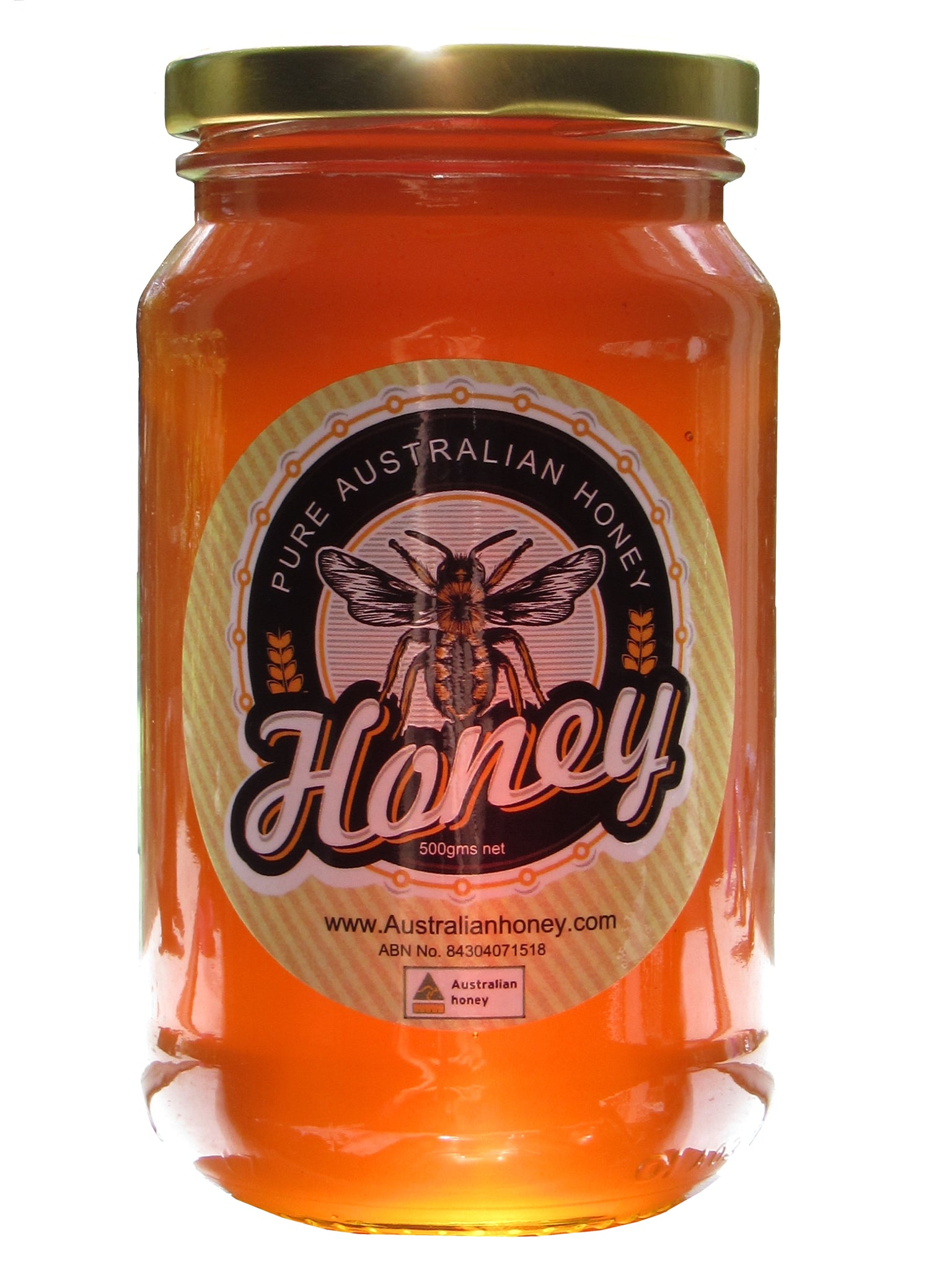 Australian honey, 500gms glass jar